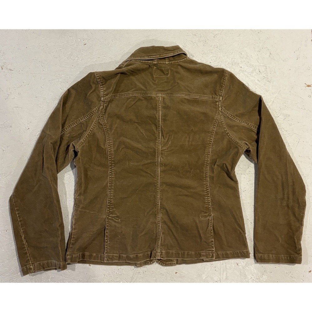 Vintage American Eagle Brown Corduroy Blazer Jacket Size XL Womens Dress - Picture 7 of 9